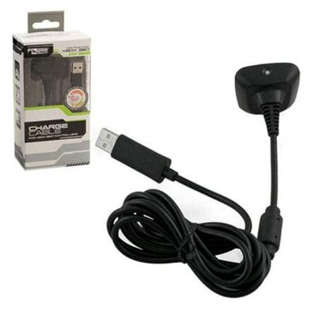 Xbox 360 Charger by KMD 6 Feet Charging Cable For Microsoft Xbox 360 Game Remote Controller ...