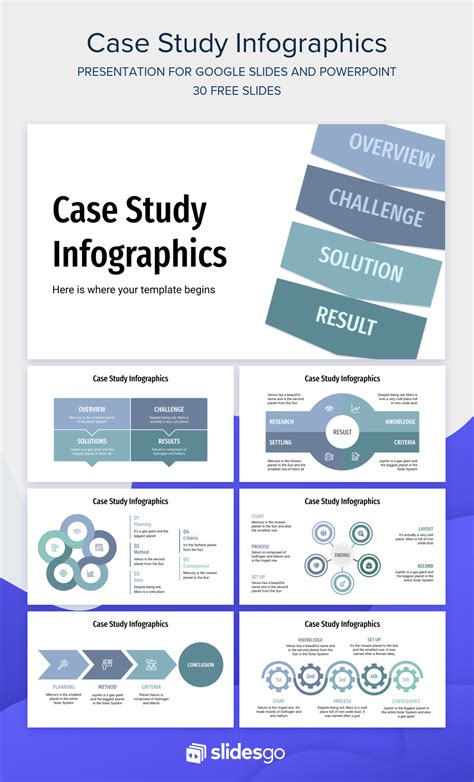 Case Study Infographics for Google Slides & PowerPoint