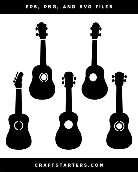 Ukulele Clipart Line Art by You Can Teach Anything | TPT - Clip Art Library