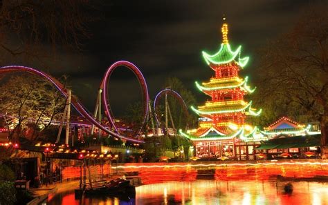 Tivoli Gardens, Copenhagen, Denmark. | Christmas in europe, Tivoli ...