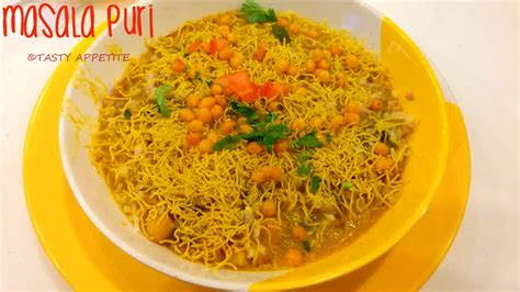 Masala Puri Chat / Masala Puri Recipe / Healthy Chat recipes