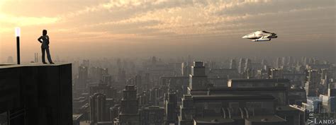 Dystopia cityscape - Virtual Lands 3d