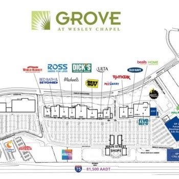 The Grove at Wesley Chapel - store list, hours, (location: Wesley ...