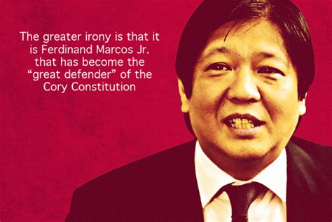 Quotes of the Week: Senator Marcos talks about irony, VP Binay criticizes a government he's part ...