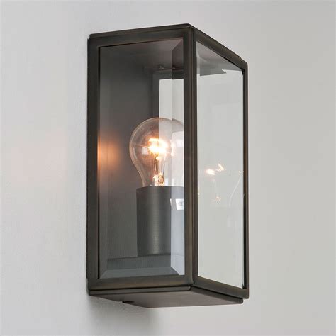 Astro Homefield Bronze Outdoor Wall Light at UK Electrical Supplies.