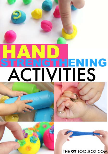 Below, you will find hand strengthening activities for kids, hand ...