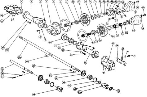 Kuhn 5001 Tedder Parts Diagram