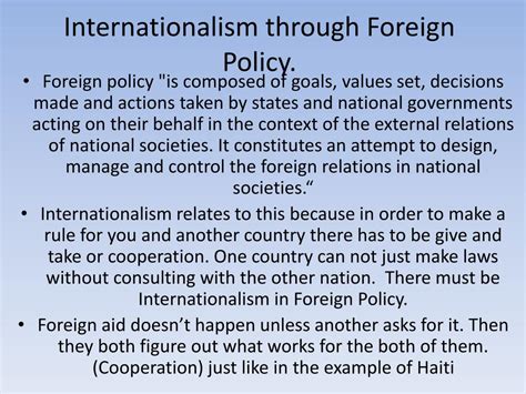 PPT - Related issue 3 To what extent should internationalism be pursued ...