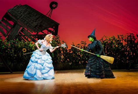 Wicked – Glinda and Elphaba (a previous cast). Photo credit Matt Crockett (2) – Birmingham ...