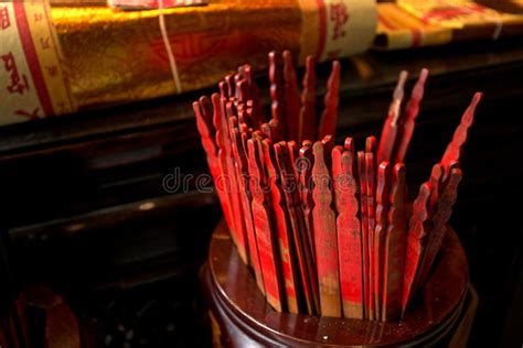 Fortune Sticks in the Temple Stock Photo - Image of lucky, fate: 187828286