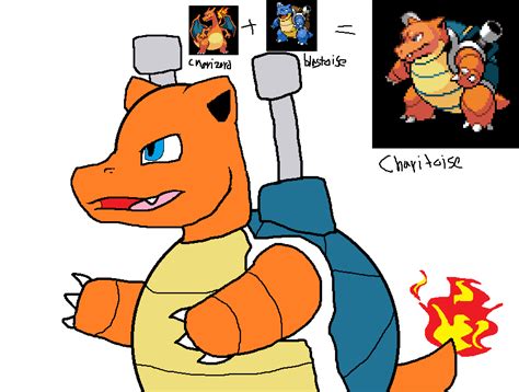 Charizard and blastoise fusion by Pikachu0313 on DeviantArt