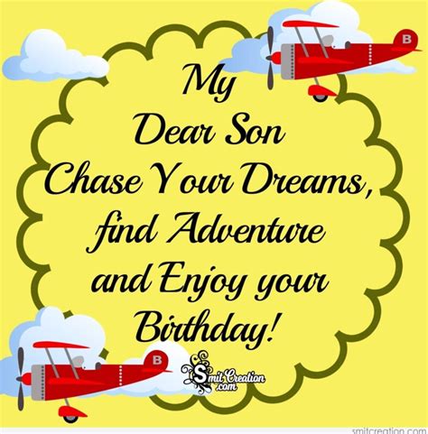 Birthday Wishes for Son Pictures and Graphics - SmitCreation.com