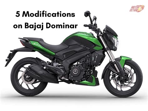 5 Modifications for Bajaj Dominar 400 » MotorOctane