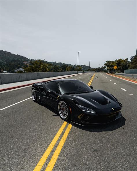 Black Ferrari F8 Tributo Joins the Modded Community, Stays for the Treats - autoevolution