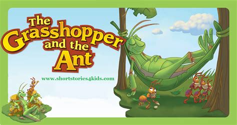 The Grasshopper and the Ant - English Short Story for Kids - Short ...