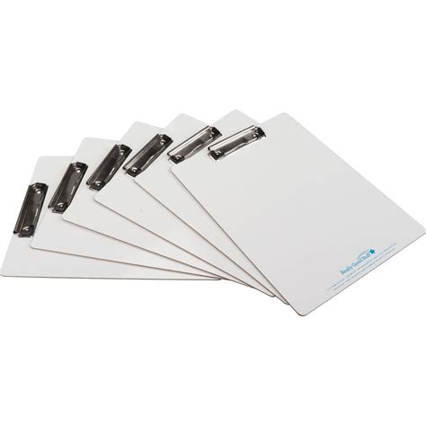 Double-Sided Dry Erase Clipboard - 6 clipboards