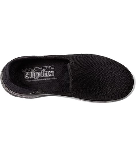 Womens wide slip on shoes skechers + FREE SHIPPING | Zappos.com