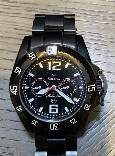 Bulova Marine Star Diver - Black - On Bracelet - Day/Date | WatchUSeek ...