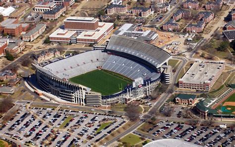 Auburn Football Stadium Map