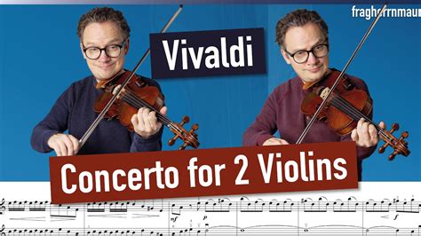 Vivaldi Concerto for 2 Violins, Op. 3 No. 8, RV522 in A minor, 1 ...