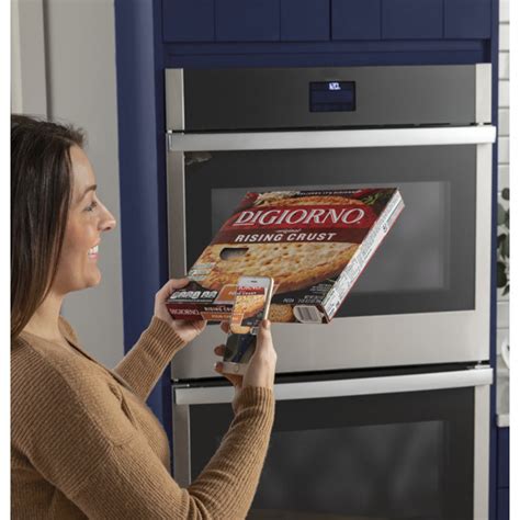 GE Appliances GE Smart Appliances 30" 5 Cubic Feet Smart Self Cleaning Electric Wall Oven ...