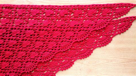 Crochet Shawl Pattern Heart Shawl Crochet Pattern Boho Crochet - Etsy