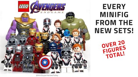 REVIEW of EVERY LEGO AVENGERS: ENDGAME MINIFIGURE! - YouTube