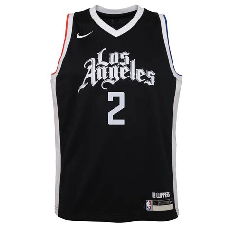 Nike Los Angeles Clippers Kawhi Leonard 2020/21 Kids City Edition ...