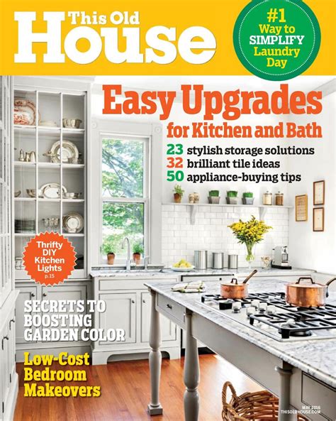 This Old House Magazine-May 2016 Magazine - Get your Digital Subscription