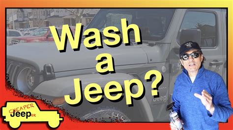 Cleaning Your Jeep Wrangler - CheaperJeeperTV