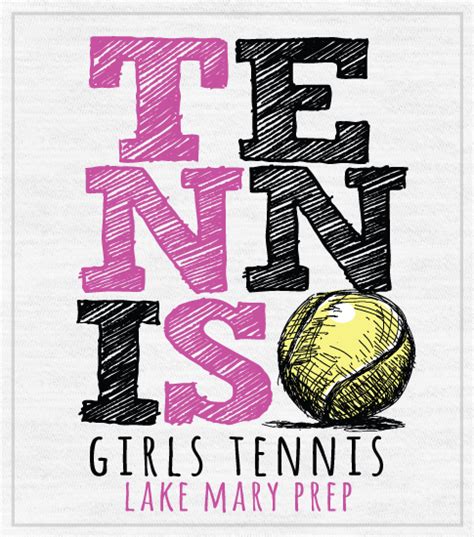 8503 Girls Tennis Team T-shirt | High School Shirts