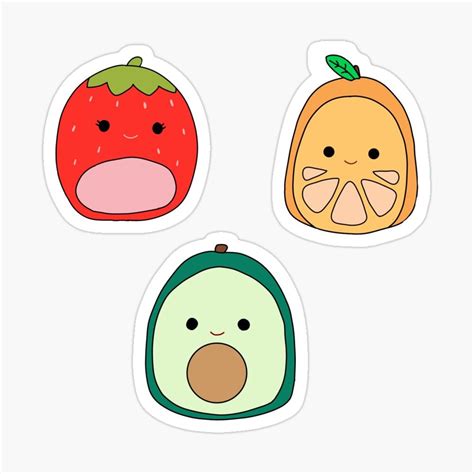 fruits Sticker by tehecaity in 2021 | Preppy stickers, Inspirational ...