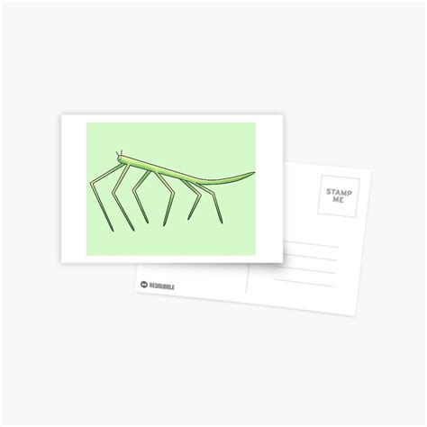 "Dancing Stick Bug Meme" Postcard for Sale by Seaotter9000 | Redbubble