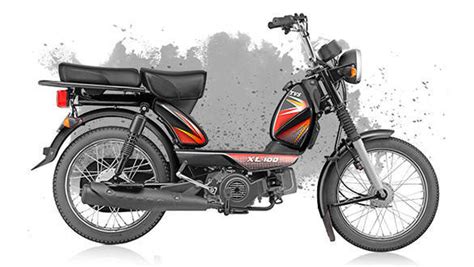 TVS XL 100 moped launched in India at Rs 29,539 - Overdrive