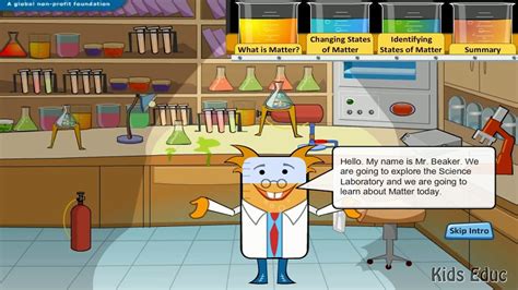 Solids Liquids And Gases Animation