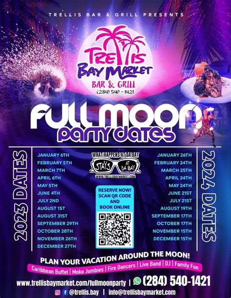 Bvi Full Moon Party 2024 Schedule - Barb Marice