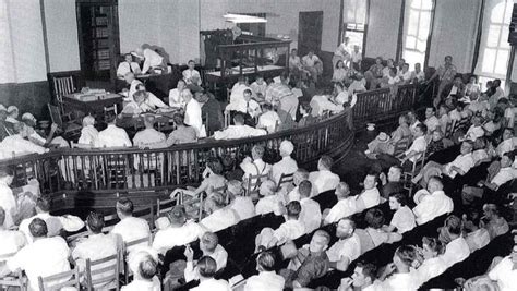 The 1955 trial of J.W. Milam and Roy Bryant ended with the all-white ...