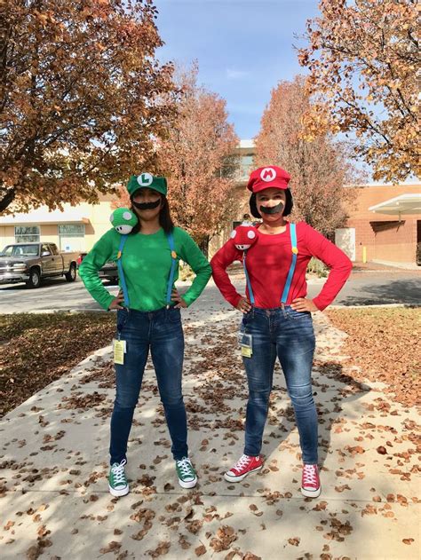 Mario and Luigi costume | Mario costume, Luigi halloween costume, Mario halloween costumes