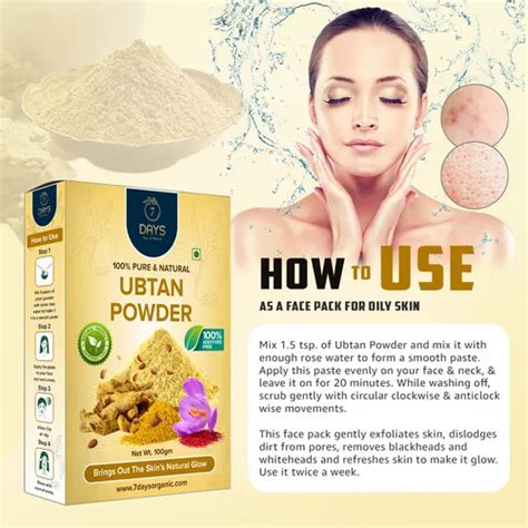 Ubtan Powder 100% Natural for Skin Whitening, For Personal, Packaging Size: 100 gm at Rs 45 ...