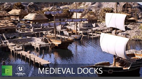 Medieval Docks in Environments - UE Marketplace