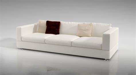 Long White Modern Sofa 3D Model - CGTrader.com