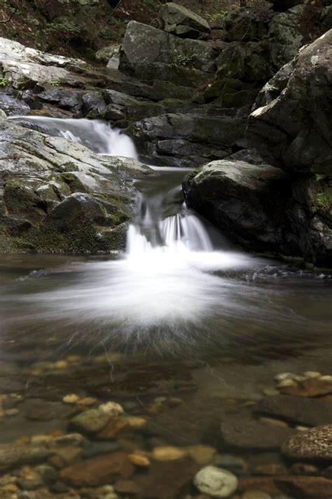 Free picture: creek waterfall, water, rocks