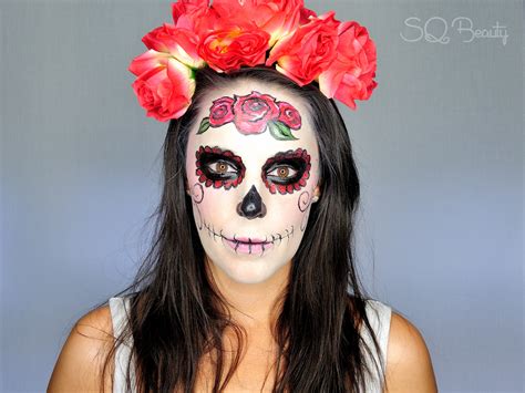 La Catrina Face Makeup - Mugeek Vidalondon