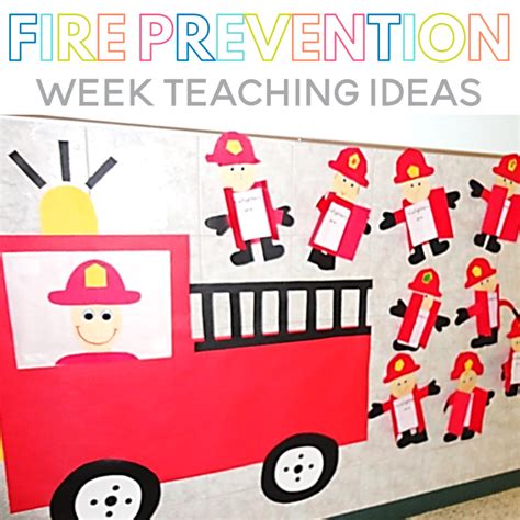 Fire Safety Activities for Fire Prevention Week