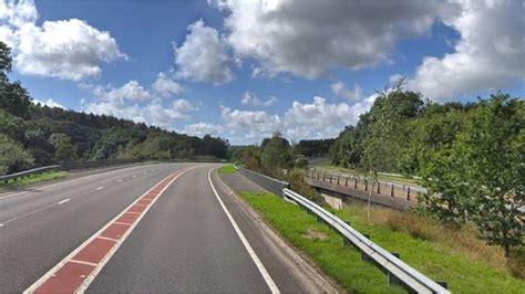 Driver killed after car leaves A40 road near Canaston Bridge - BBC News