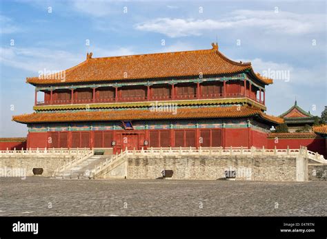 China Beijing Imperial Palace (Purple Forbidden City Gugong Stock Photo ...