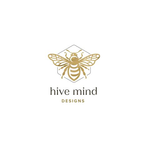 Gold Bee Logo Design Bee Logo Honey Bee Logo Design Premade - Etsy Australia