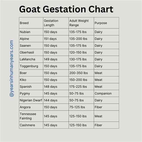 Goat Gestation Calculator - Pregnancy Calculator - YIHY