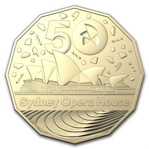 Buy 2023 Australia 50c 50th Anniversary of Sydney Opera Coin | APMEX