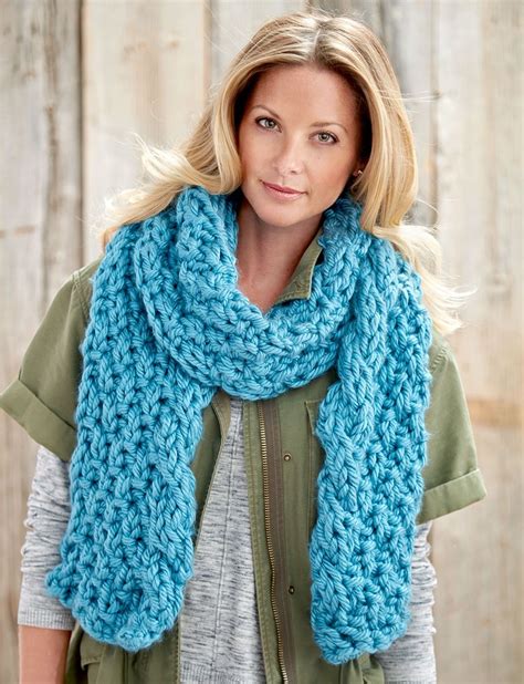 Free Knitted Scarf Patterns Using Bulky Yarn - Knitting Patterns